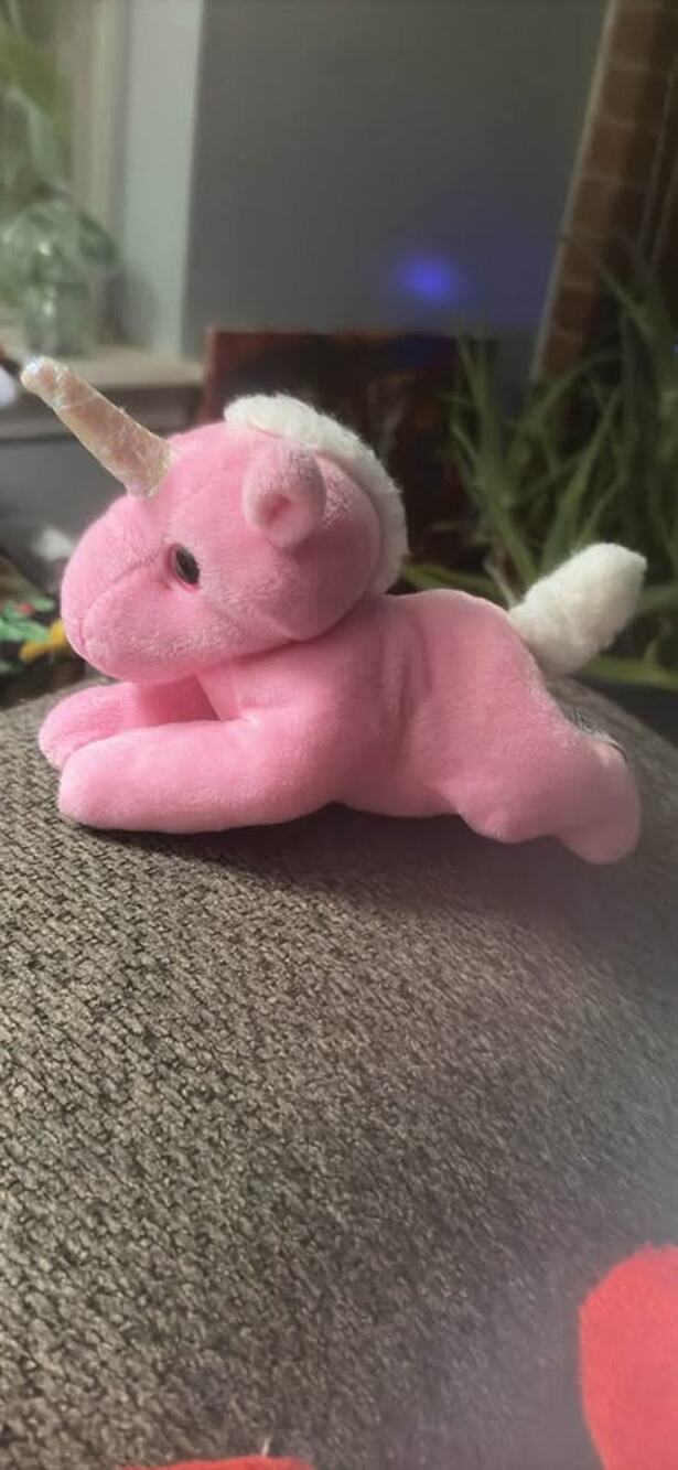 Pink Unicorn Plush Toy